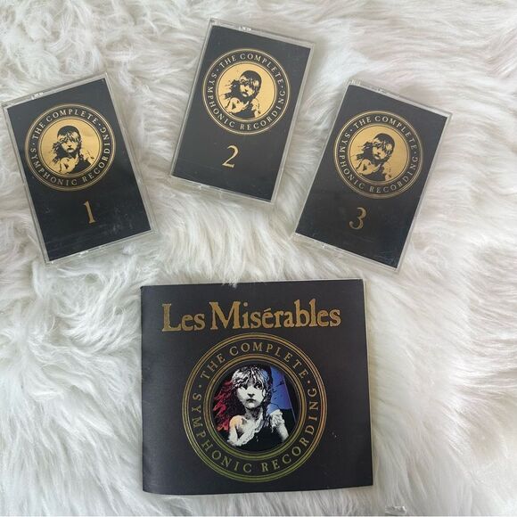 Les Misérables Complete Symphonic cassette s Set - Picture 1 of 3